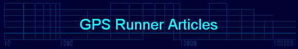 GPS Runner Articles